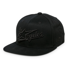 kšiltovka LOS ANGELES HAT, ALPINESTARS (černá/černá)