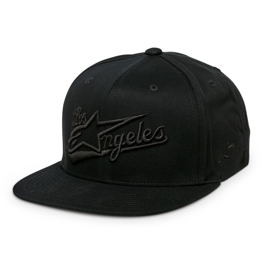 kšiltovka LOS ANGELES HAT, ALPINESTARS (černá/černá)