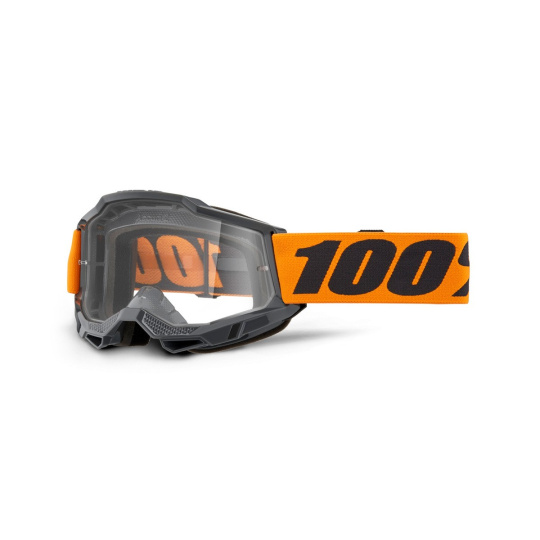 ACCURI 2, 100% brýle Orange, čiré plexi