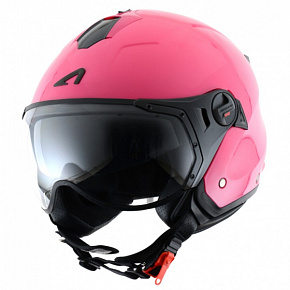 Moto přilba ASTONE MINIJET S SPORT růžová Moto přilba ASTONE MINIJET S SPORT růžová