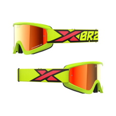 brýle EKS GOX zrcadlové sklo fluo žlutá/černá brýle EKS GOX zrcadlové sklo fluo žlutá/černá