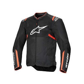 bunda T-SPS AIR V2, ALPINESTARS (černá/červená fluo) 2027 bunda T-SPS AIR V2, ALPINESTARS (černá/červená fluo) 2027