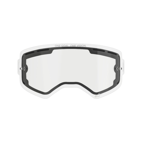 plexi pro brýle SUPERTECH, ALPINESTARS (dvojité antifog čiré)