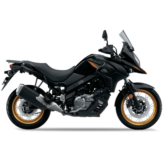SUZUKI V- Strom 650 XT v černé barvě