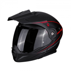 Moto přilba SCORPION ADX-1 HORIZON matná černo/neonově červená Moto přilba SCORPION ADX-1 HORIZON matná černo/neonově červená