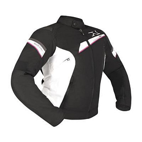 Dámská moto bunda RICHA GOTHAM 3 černo/bílo/růžová Dámská moto bunda RICHA GOTHAM 3 černo/bílo/růžová