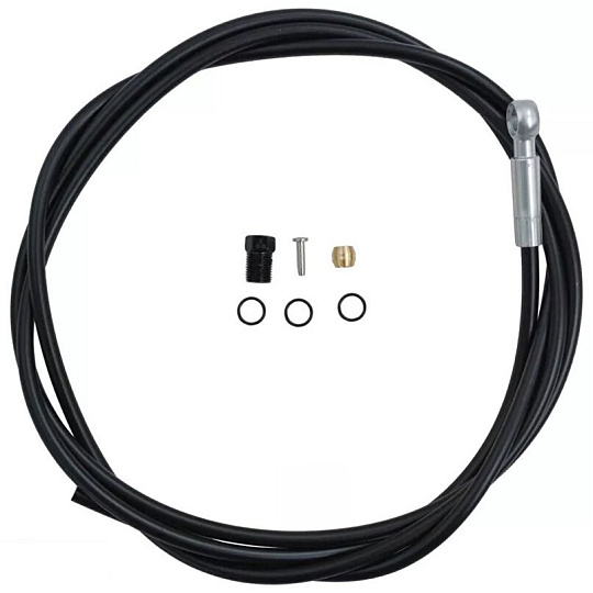 hydraulická hadička SHIMANO SM-BH90-SBML-A černá, 2000 mm, s přírubou, na blistru hydraulická hadička SHIMANO SM-BH90-SBML-A černá, 2000 mm, s přírubou, na blistru
