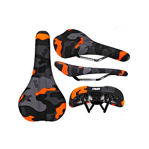 DMR Bikes OIOI sedlo - ORANGE camo DMR Bikes OIOI sedlo - ORANGE camo