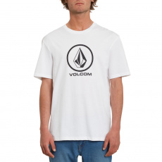 Pánské triko Volcom Crisp Stone Bsc Ss White Pánské triko Volcom Crisp Stone Bsc Ss White