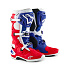 boty TECH 10 limitovaná edice FORTITUDE, ALPINESTARS (bílá/modrá/červená)