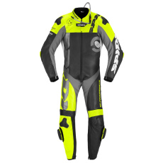 jednodílná kombinéza DP-PROGRESSIVE PERFORATED PRO, SPIDI (černá/žlutá fluo/bílá/šedá) jednodílná kombinéza DP-PROGRESSIVE PERFORATED PRO, SPIDI (černá/žlutá fluo/bílá/šedá)