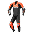 jednodílná kombinéza MISSILE 2 WARD, ALPINESTARS (černá/červená fluo/bílá) 2025