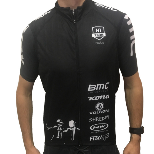 Pánská cyklo vesta Northwave Pro Windproof Light Vest  Custom black