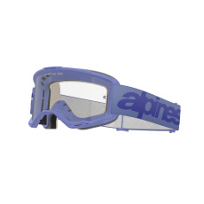 brýle VISION 5 WORDMARK, ALPINESTARS (fialová, čiré plexi) 2025 brýle VISION 5 WORDMARK, ALPINESTARS (fialová, čiré plexi) 2025
