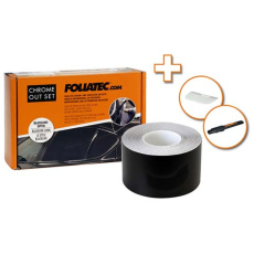 FOLIATEC Chrome Out Set - sada na změnu chromových lišt oken na černé, provedení: matné FOLIATEC Chrome Out Set - sada na změnu chromových lišt oken na černé, provedení: matné