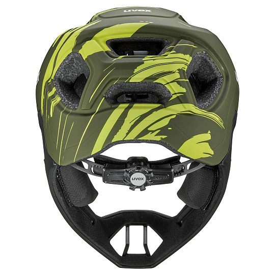 UVEX HELMA REACT JR FULLFACE DARK OLIVE MATT (S4146980400) UVEX HELMA REACT JR FULLFACE DARK OLIVE MATT (S4146980400)