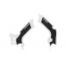 ACERBIS kryt(chránič) rámu KXF 450 19/23,KXF 250 21/23 bílá/černá