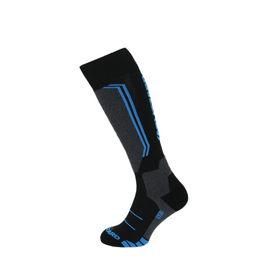 BLIZZARD Allround ski socks junior, black/anthracite/blue, 2022