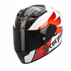 Moto přilba SCORPION EXO-710 AIR KNIGHT bílo/červená Moto přilba SCORPION EXO-710 AIR KNIGHT bílo/červená