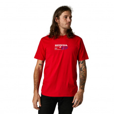 Pánské triko Fox Honda Ss Premium Tee Flame Red Pánské triko Fox Honda Ss Premium Tee Flame Red