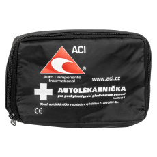 autolékárnička CZ - textilní (výbava dle vyhlášky č. 206/2018 Sb.) černá