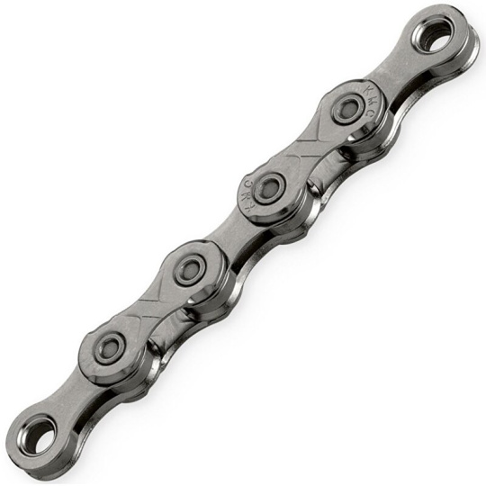 řetěz KMC X-10.73 šedý balení PE, 116 čl.