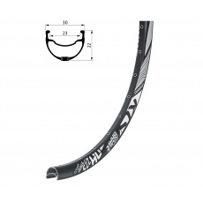 KELLYS Ráfek KLS BRAVE DSC, 32H, 1 Nýt, FV, 27,5" black KELLYS Ráfek KLS BRAVE DSC, 32H, 1 Nýt, FV, 27,5" black
