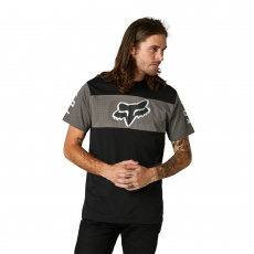 Pánské triko Fox irer Ss Crew Tee Black Pánské triko Fox irer Ss Crew Tee Black