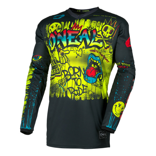 O´Neal dětský dres RANCID černá/žlutá