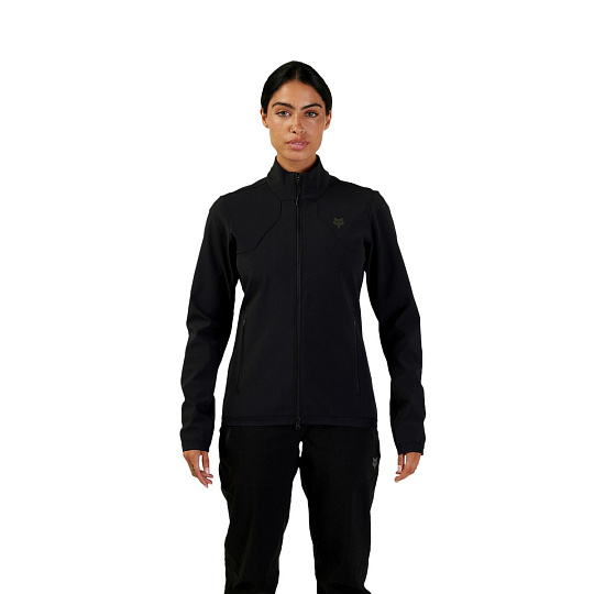 Dámská cyklo bunda Fox W Ranger Fire Jacket  Black