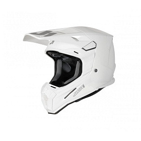 Moto přilba JUST1 J22F solid bílá