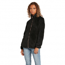 Dámská mikina Volcom Pheelin Phuzzy Zip Black Dámská mikina Volcom Pheelin Phuzzy Zip Black
