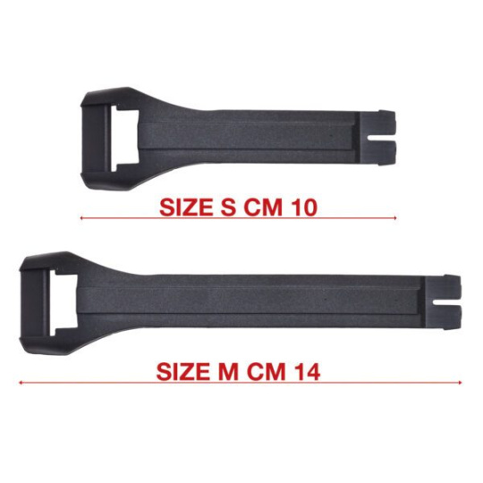 Náhradní pásek XPD OFF ROAD černý, 2 ks