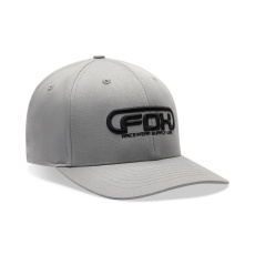 Pánská čepice Fox Global Flexfit Hat  Steel Grey
