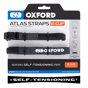zavazadlové popruhy Atlas B-Clip, 2 ks, OXFORD (šedá, 17mm x 1,2m) zavazadlové popruhy Atlas B-Clip, 2 ks, OXFORD (šedá, 17mm x 1,2m)