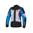 bunda STELLA ST-1 WATERPROOF HONDA kolekce, ALPINESTARS, dámská (šedá/modrá/černá/červená) 2025
