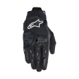 rukavice SP X 7, ALPINESTARS (černá/bílá) 2025