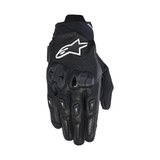 rukavice SP X 7, ALPINESTARS (černá/bílá) 2025