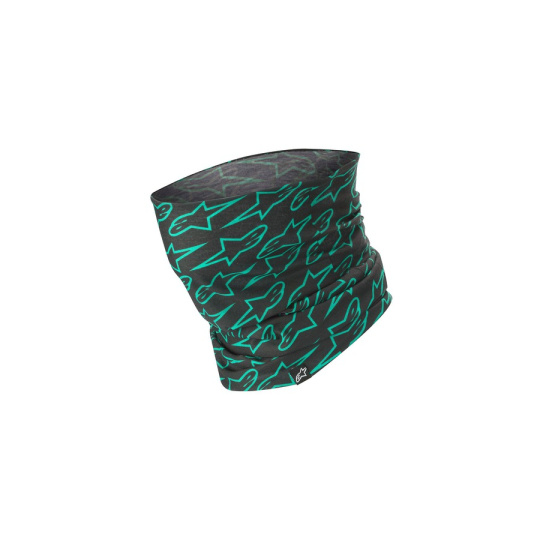 nákrčník ASTARS NECK TUBE, ALPINESTARS (černá/zelená)