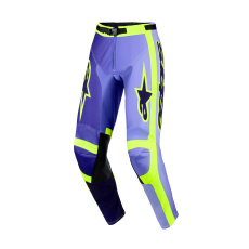 kalhoty RACER PORTL, ALPINESTARS (fialová/žlutá fluo) 2026 kalhoty RACER PORTL, ALPINESTARS (fialová/žlutá fluo) 2026