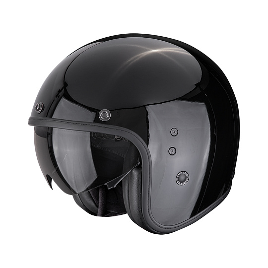 Moto přilba SCORPION BELFAST EVO solid černá Moto přilba SCORPION BELFAST EVO solid černá