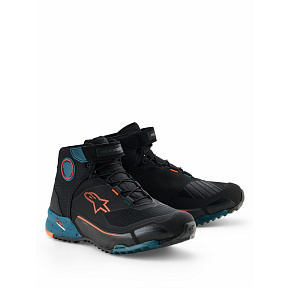 boty CR-X DRYSTAR, ALPINESTARS (černá/modrá/oranžová fluo) 2027 boty CR-X DRYSTAR, ALPINESTARS (černá/modrá/oranžová fluo) 2027