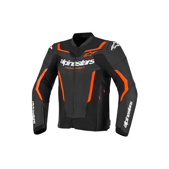 bunda GP FORCE V2, ALPINESTARS (černá/červená fluo/bílá) 2026