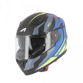 Moto přilba ASTONE GT900 exclusive ALPHA modro/žlutá Moto přilba ASTONE GT900 exclusive ALPHA modro/žlutá