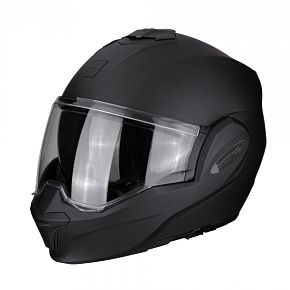 Moto přilba SCORPION EXO-TECH EVO solid černá matná Moto přilba SCORPION EXO-TECH EVO solid černá matná