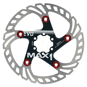 brzdový kotouč MAX1 Evo 180 mm černý brzdový kotouč MAX1 Evo 180 mm černý