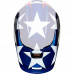 Náhradní kšilt Fox V1 Mx19 V1 E Helmet Visor - MXon White/Red/Blue 