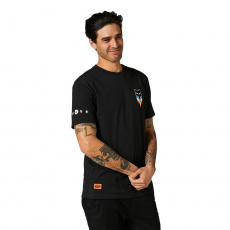 Pánské triko Fox Relm Ss Premium Tee Black Pánské triko Fox Relm Ss Premium Tee Black