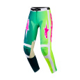 kalhoty RACER PORTL, ALPINESTARS (zelená/bílá/černá) 2026