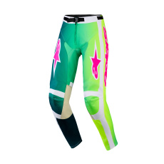 kalhoty RACER PORTL, ALPINESTARS (zelená/bílá/černá) 2026 kalhoty RACER PORTL, ALPINESTARS (zelená/bílá/černá) 2026